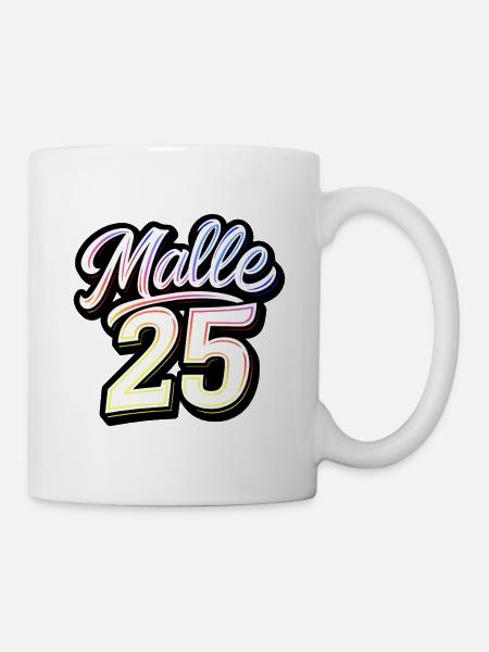 Malle 2025 Trikot - Tasse - Weiß