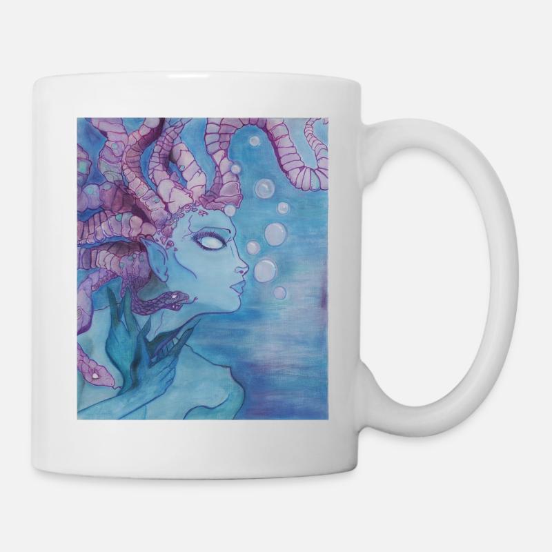 Unter Wasser - Tasse - Weiß