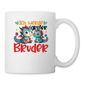 Annoncer la progéniture | Je vais être un grand frère en 2026 - Mug blanc - blanc - Droite