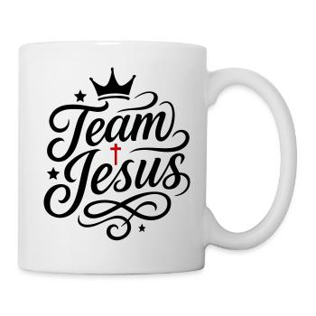 Team Jesus Christian Saying - Mug - white - Right