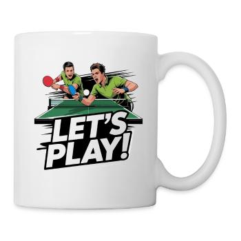 PING PONG - Mug - white - Right