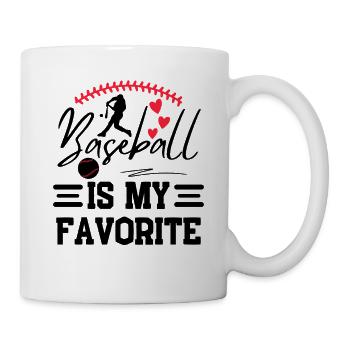 Baseball Saying Baseball Team Design - Mug - white - Right