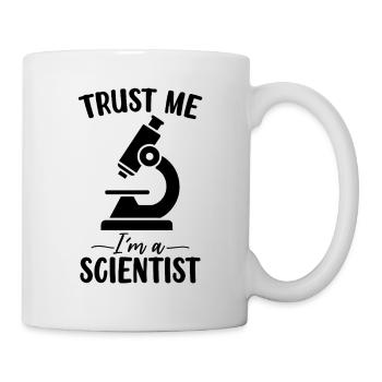 Trust Me I'm A Scientist Funny Medical Laboratory - Mug - white - Right
