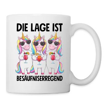 The situation is drunkenness - Mug - white - Right