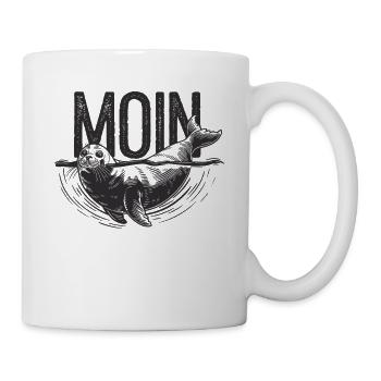 phoque phoque mer Baltique mer du Nord Moin - Mug blanc - blanc - Droite