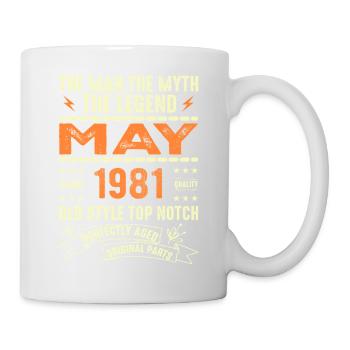 Birthday May 1981 - May 1981 - Mug - white - Right