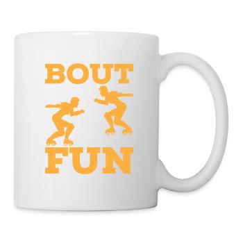 Bout Time For Some Fun Roller Derby Skating - Mug - white - Right