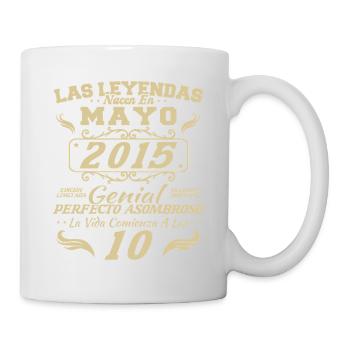 May 2015 Vintage Birthday Gift - Mug - white - Right
