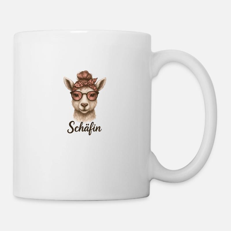 Sheep – humorous sheep design for strong - Mug - white