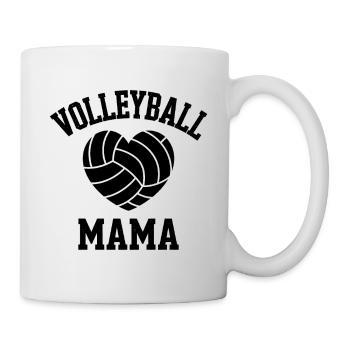 volley-ball dire drôle de cadeau de volley-ball - Mug blanc - blanc - Droite