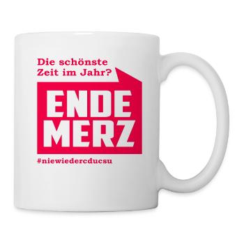 ENDE MERZ - Tasse - Weiß - Rechts