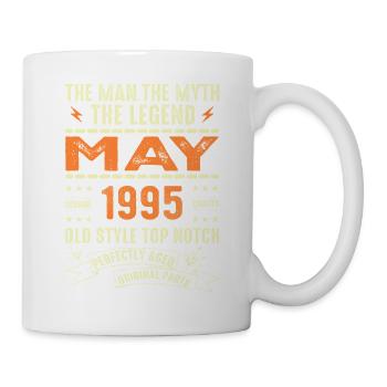 Anniversaire Mai 1995 - Mai 1995 - Mug blanc - blanc - Droite