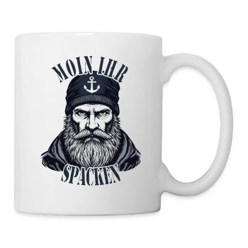 Frison orientale Mer du Nord Seaman Moin Ur Spacken - Mug blanc - blanc - Droite