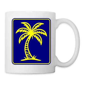 Palm Tree Icon - Mug - white - Right