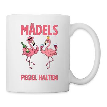 Girls no matter what happens Maintain levels - Mug - white - Right