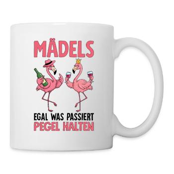 Girls no matter what happens Maintain levels - Mug - white - Right