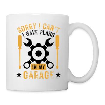 Drôle d’artisan disant design - Mug blanc - blanc - Droite
