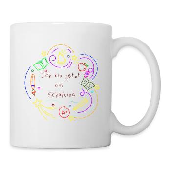 Schulkind - Tasse - Weiß - Rechts