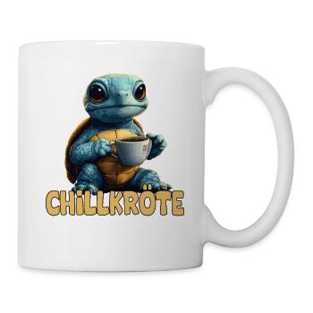 Chill Toad Pun Turtle - Mug - white - Right