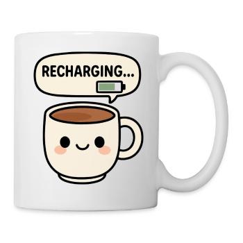 Mug de recharge - Mug blanc - blanc - Droite