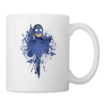 Plongée, Plongeur, Plongeur en apnée, Plongeur sous-marin - Mug blanc - blanc - Droite