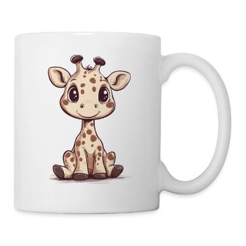 Giraffe for children - Mug - white - Right