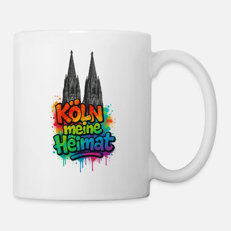 Cologne my home - Mug - white