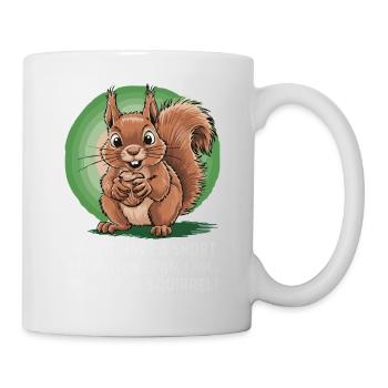 TDAH ? Oh regardez, un écureuil ! - Mug blanc - blanc - Droite
