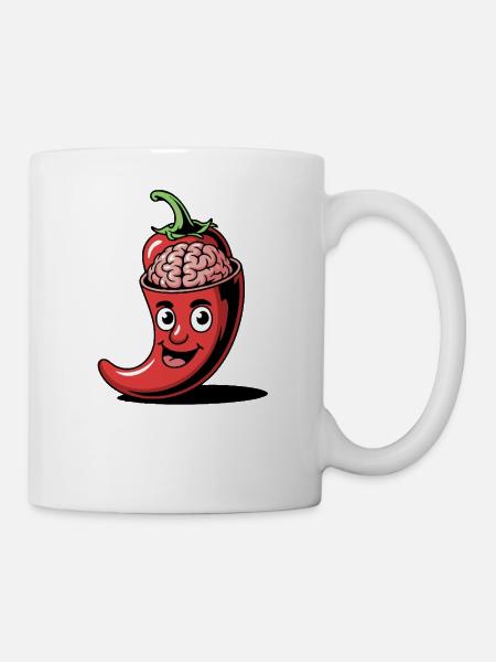 Neuro Spicy – Too spicy for boring minds - Mug - white
