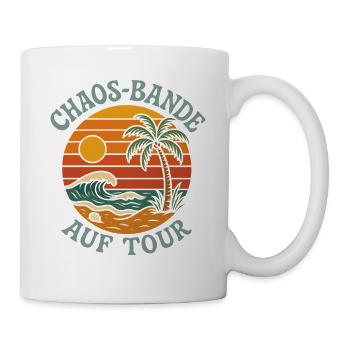 Familienurlaub Gruppen Urlaub Sommerurlaub Familie - Tasse - Weiß - Rechts