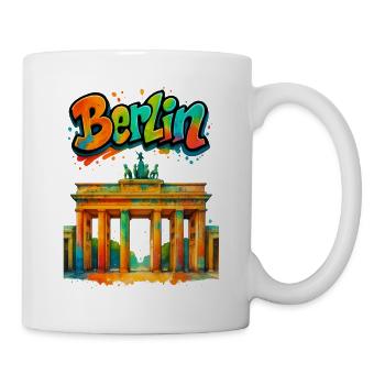 Berlin - Mug blanc - blanc - Droite