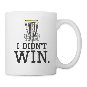 Golf Disc Sport funny - Mug - white - Right