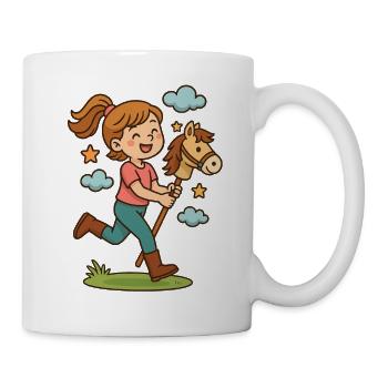 Hobby Horsing - Mug blanc - blanc - Droite