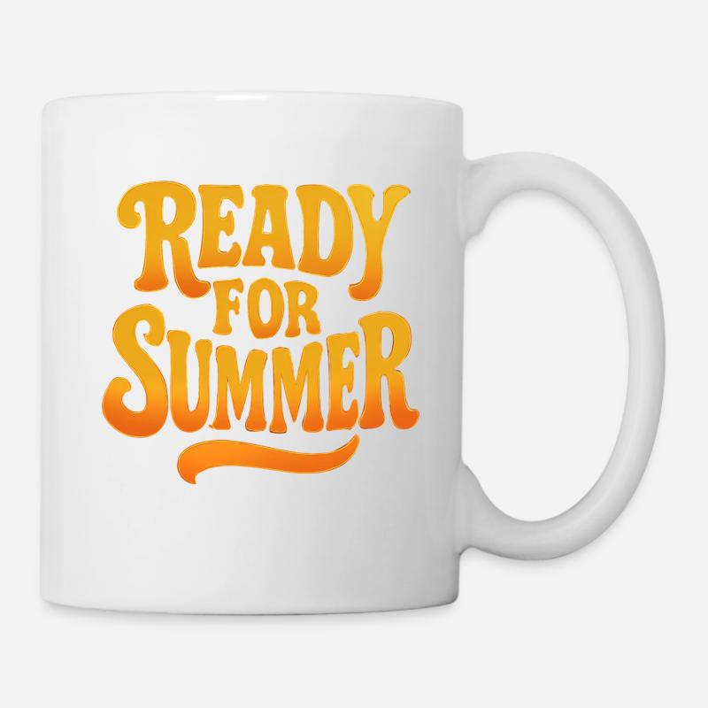 READY FOR SUMMER - Mug - white