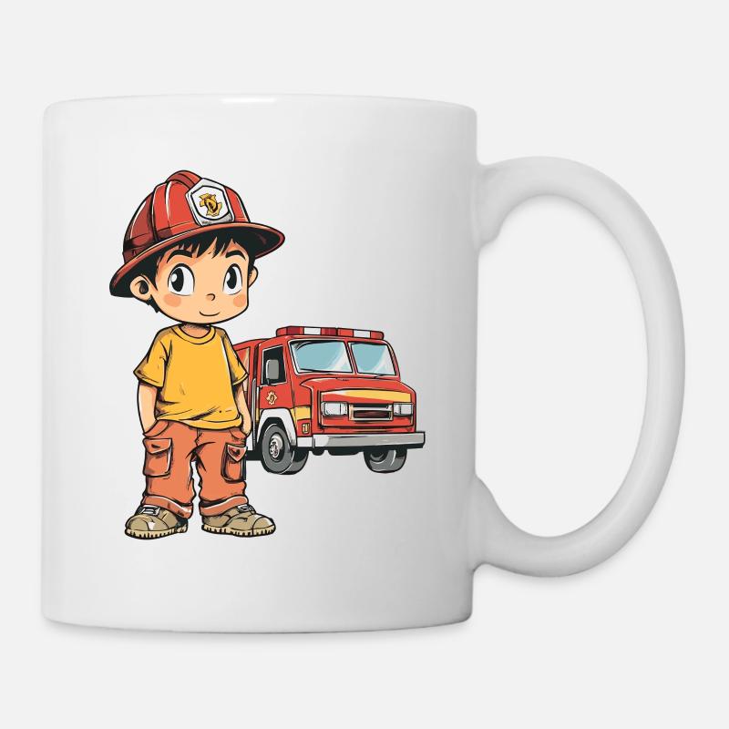 Children's Fire Brigade - Mug - white