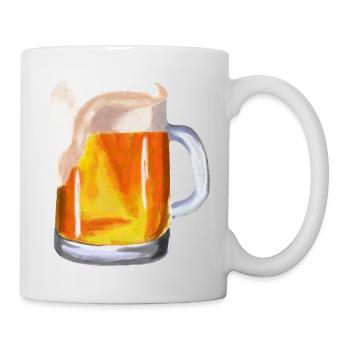 Bier 20240807074229 - Tasse - Weiß - Rechts