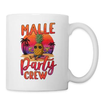 Malle Party Crew - Mug - white - Right