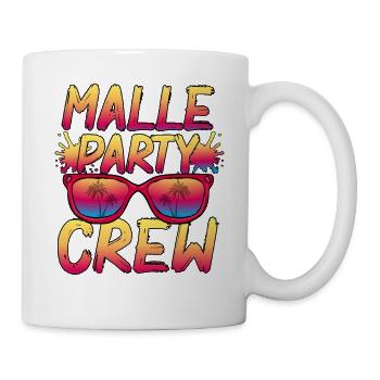 Malle Party Crew - Mug - white - Right