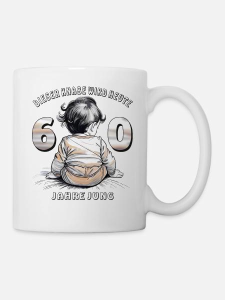 KIND GEBURTSTAG KNABE - Tasse - Weiß