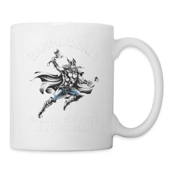 Hammersbald – Dieu nordique de l’impatience - Mug blanc - blanc - Droite