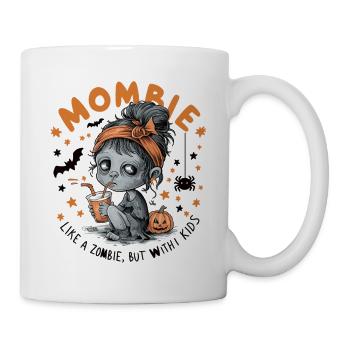 Mombie Halloween Mom Shirt - Mug - white - Right
