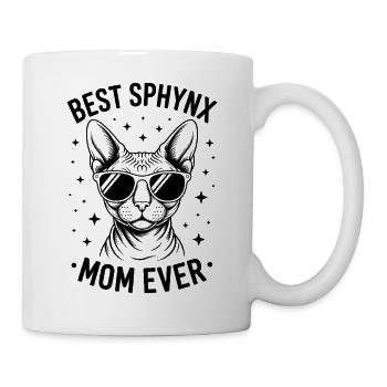 Chat Sphynx Disant Drôle Chat Sphynx Cadeau - Mug blanc - blanc - Droite