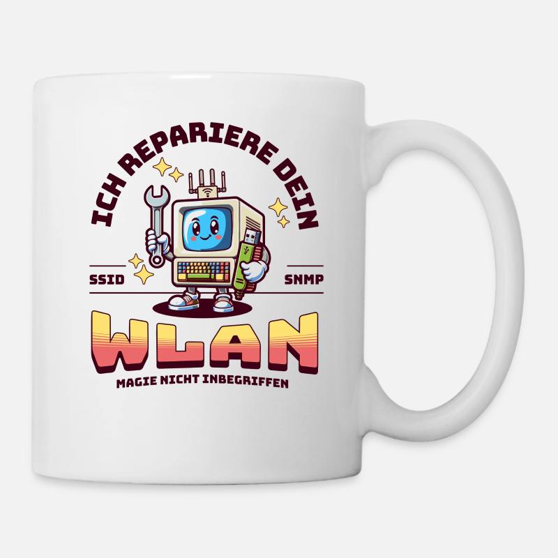 I'll fix your Wi-Fi - Mug - white