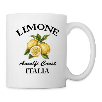 Lemon Lemon Italy Fruit Amalfi Coast Italia - Mug - white - Right