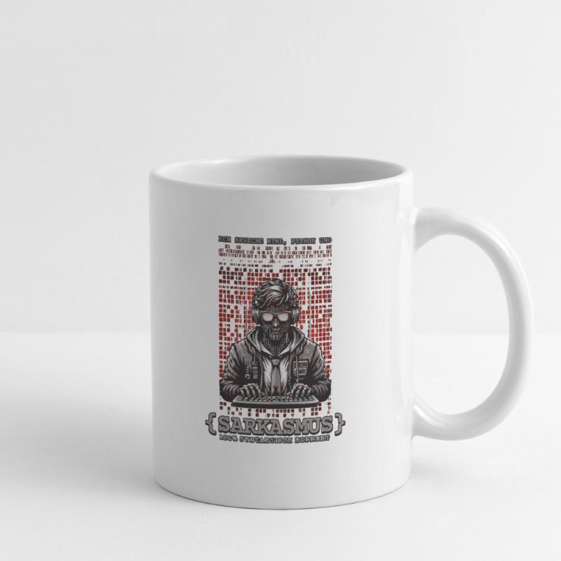 I speak HTML, Python and sarcasm Mug