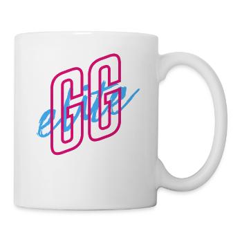 GGElite Scripted Vibe Logo - Mug blanc - blanc - Droite