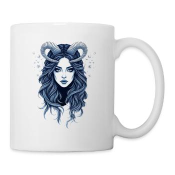 Aries woman - Mug - white - Right