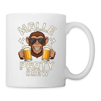 Malle Party Crew - Mug blanc - blanc - Droite