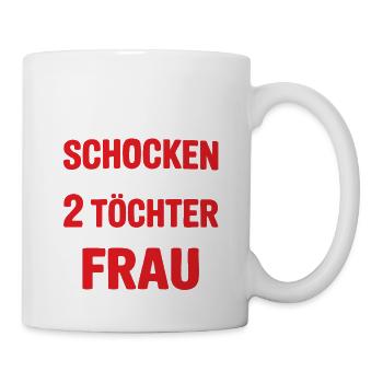 Tu ne peux pas me choquer - Nerfs d’acier - Mug blanc - blanc - Droite