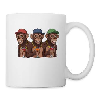 Malle Party Crew - Mug blanc - blanc - Droite